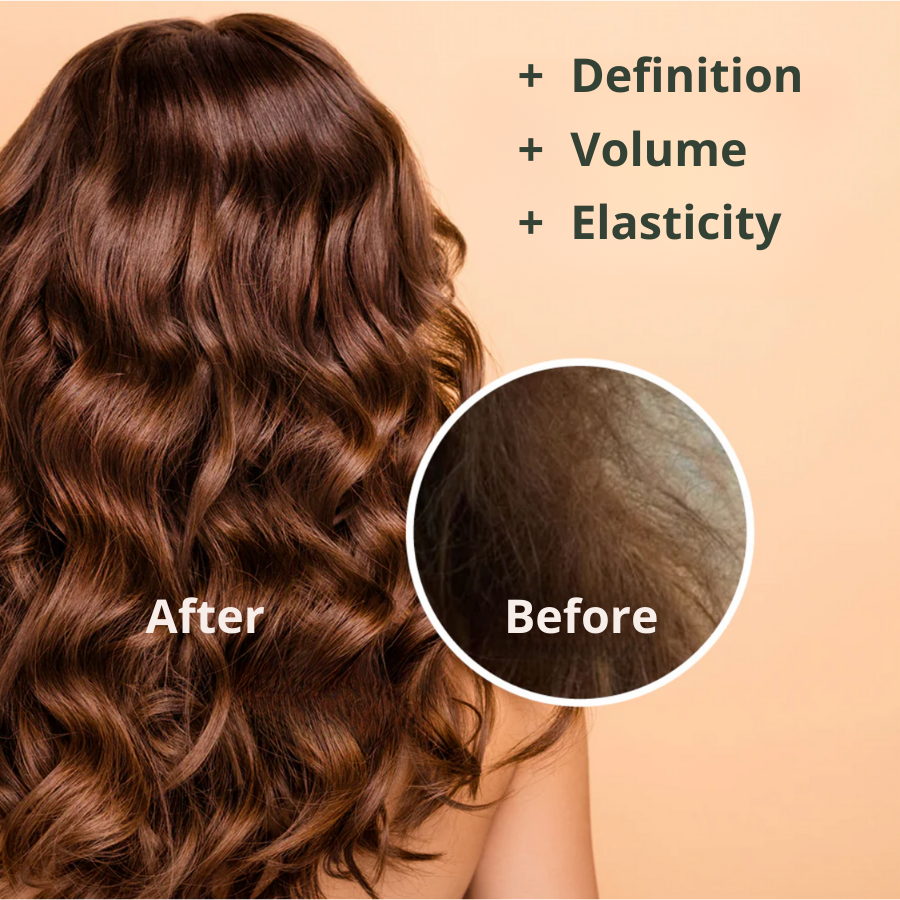 Hazelnut Elasticizing Mask for Curly Hair