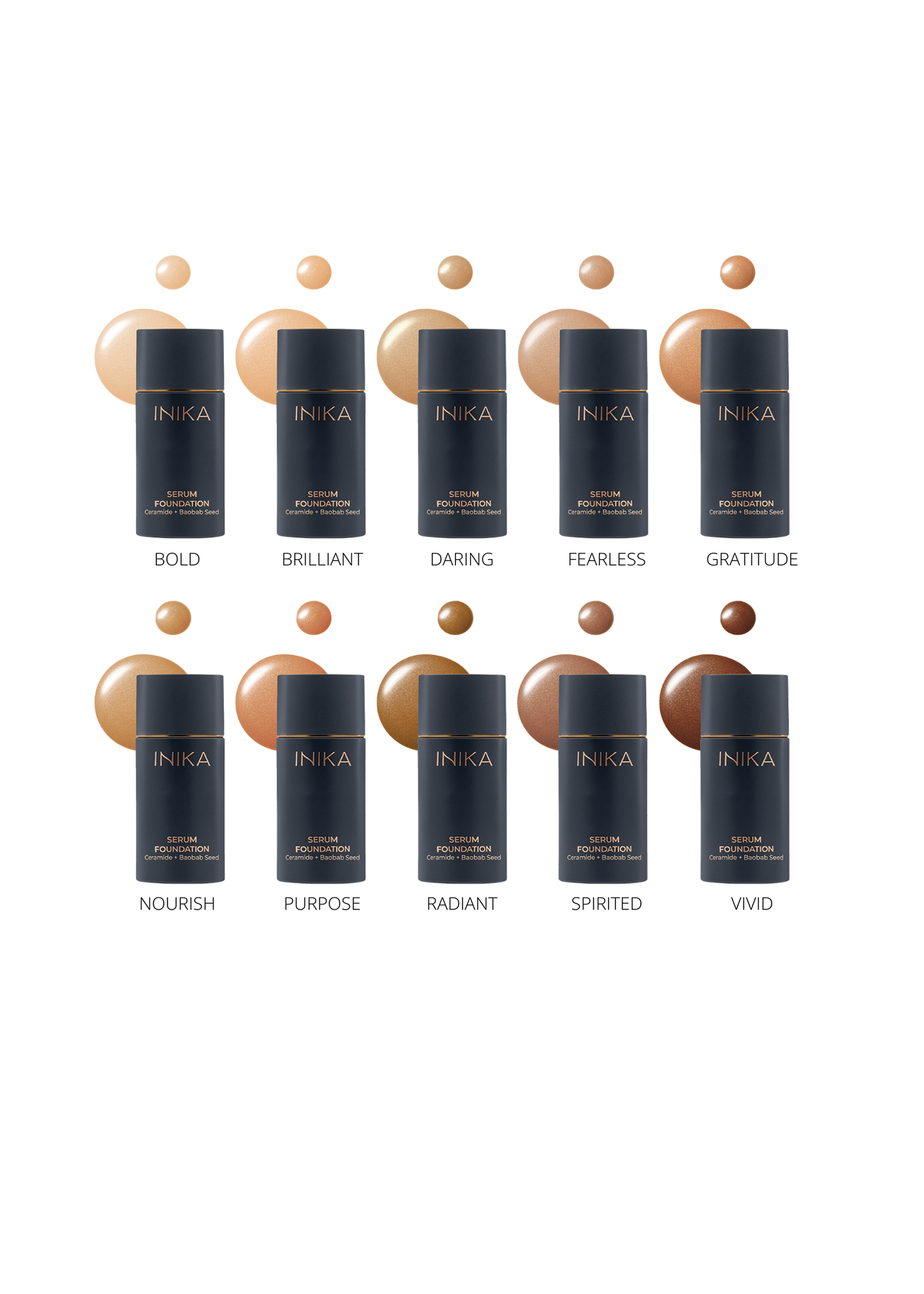 INIKA Organic Serum Foundation