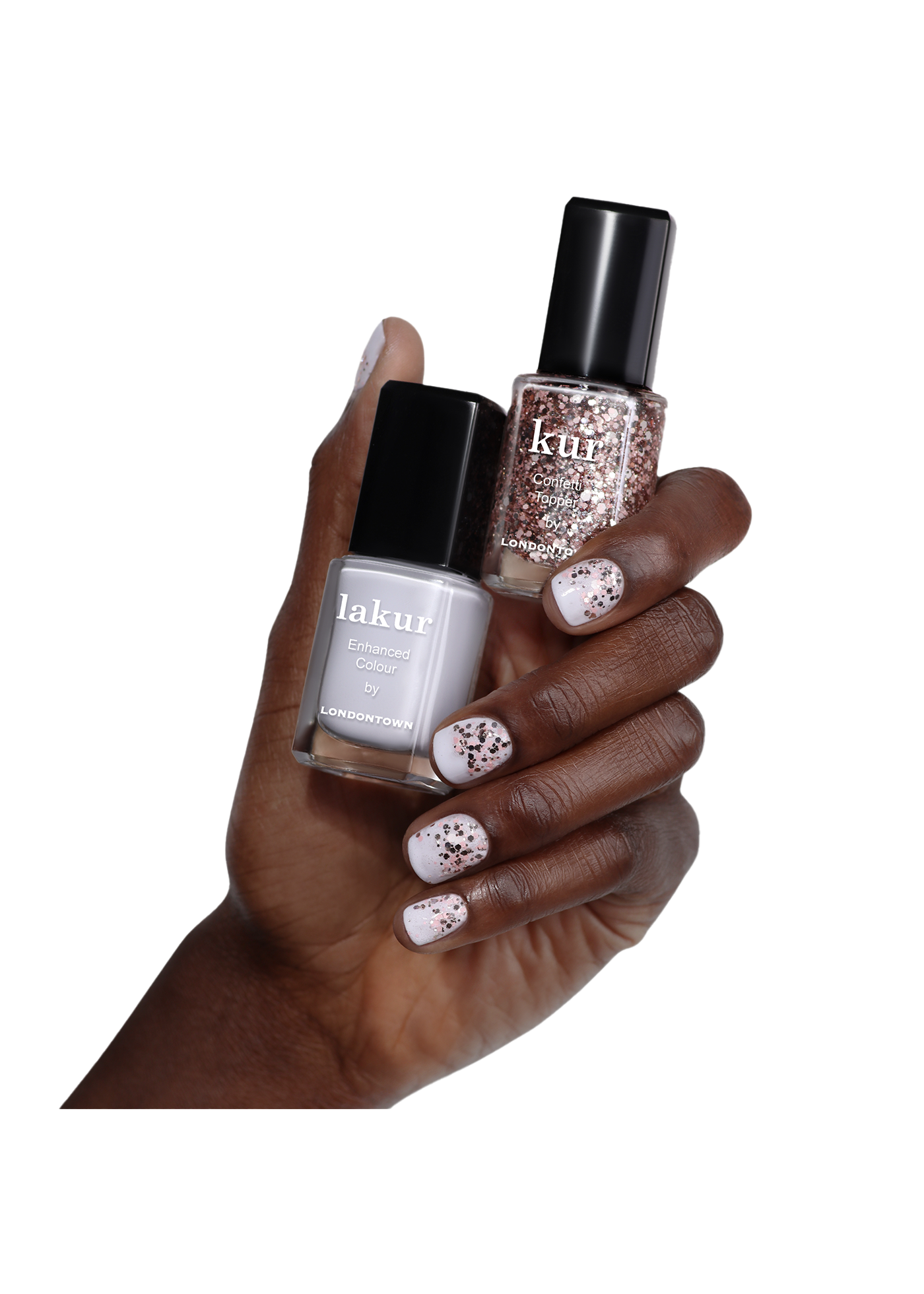 Kur - Snowglobe Confetti Topper