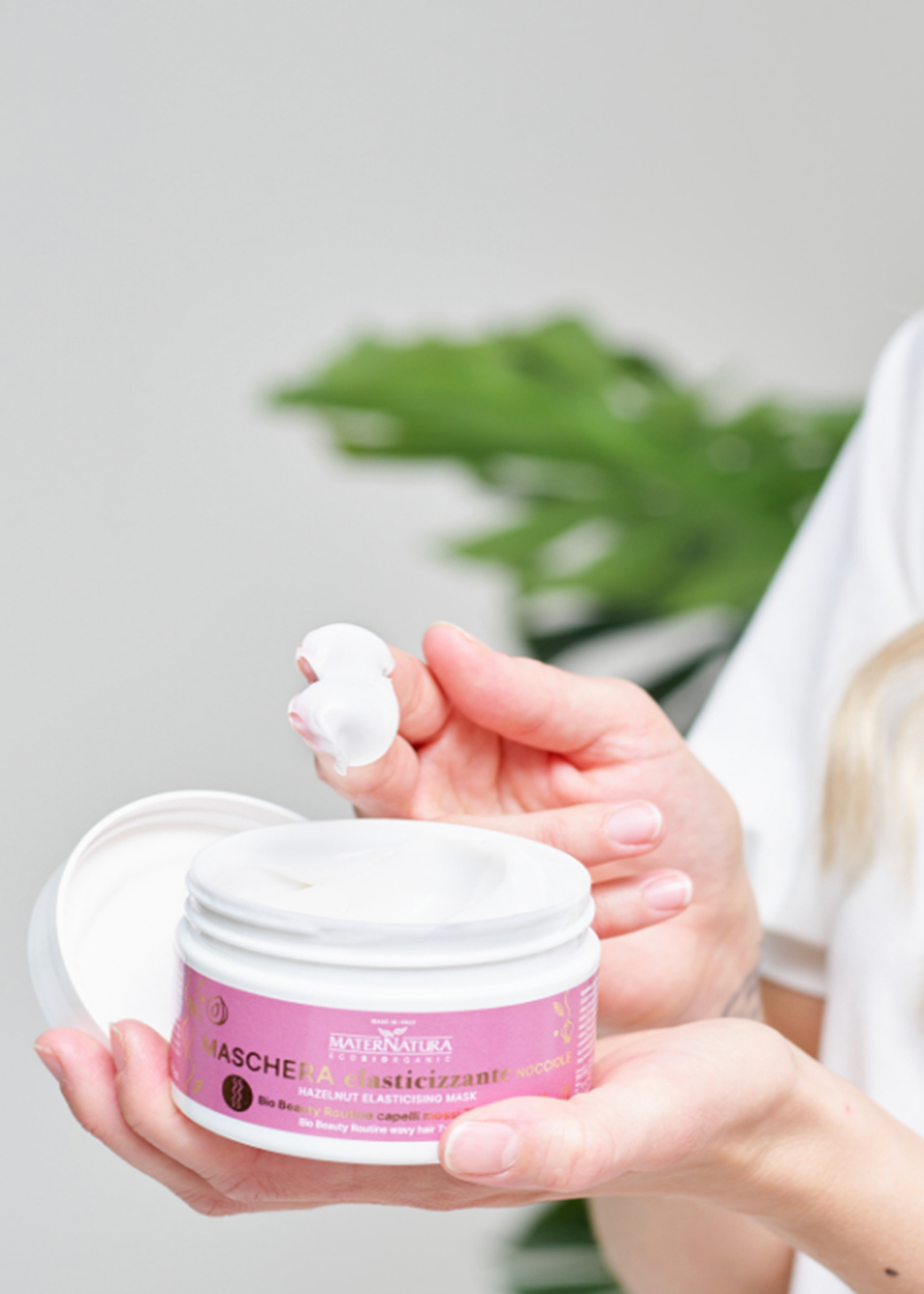Hazelnut Elasticizing Mask for Curly Hair