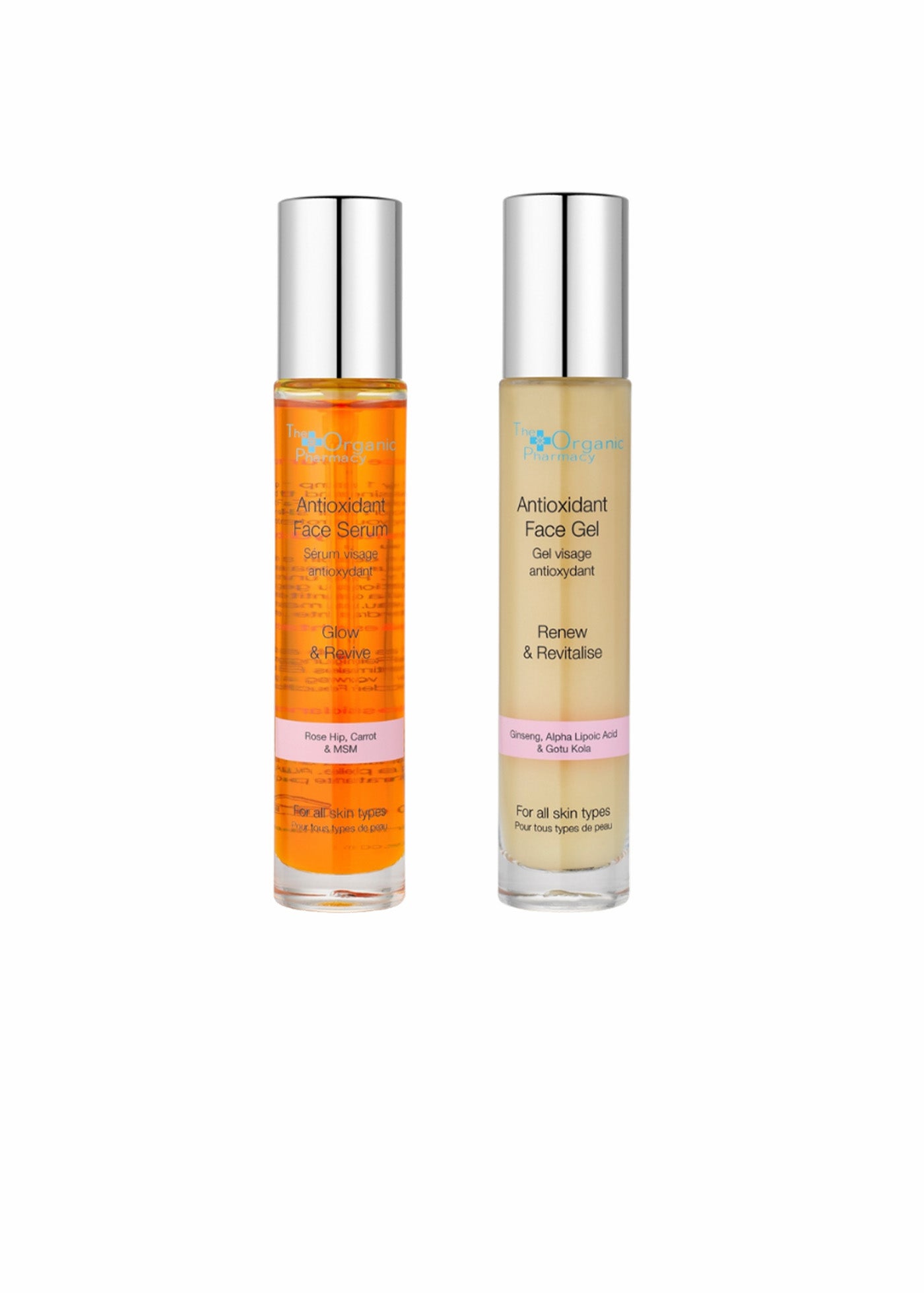 Antioxidant Face Gel & Face Serum Duo