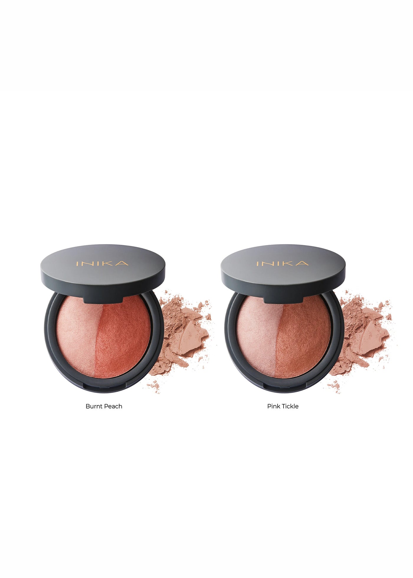 INIKA Organic Baked Blush Duo