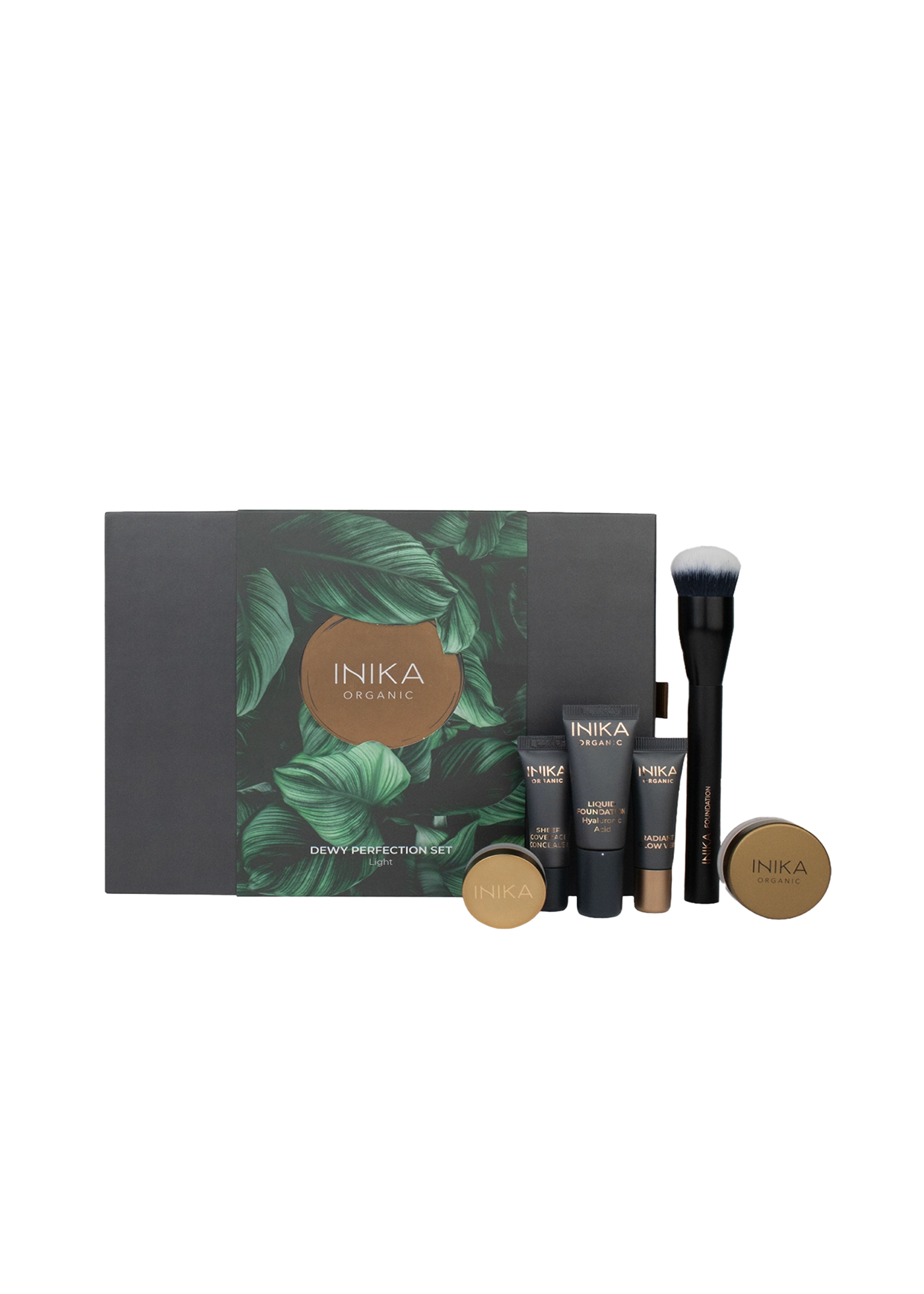 INIKA Organic Dewy Perfection Makeup Set