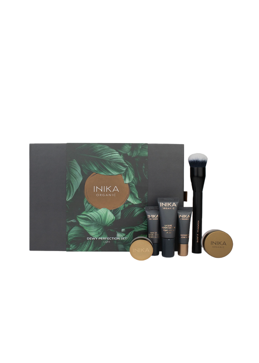 INIKA Organic Dewy Perfection Makeup Set