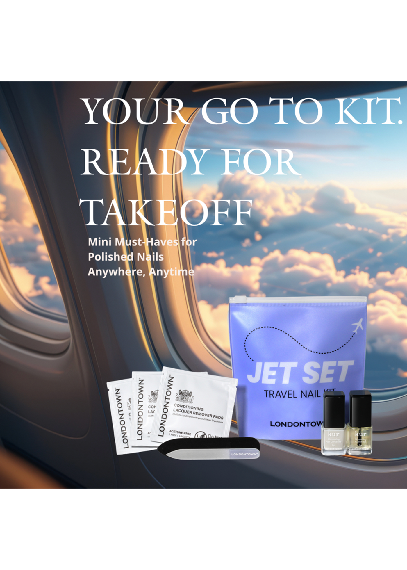 Jet Set Travel Nail Kit
