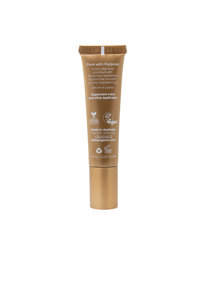 INIKA Organic Lip Serum-Peptide + Ceramide