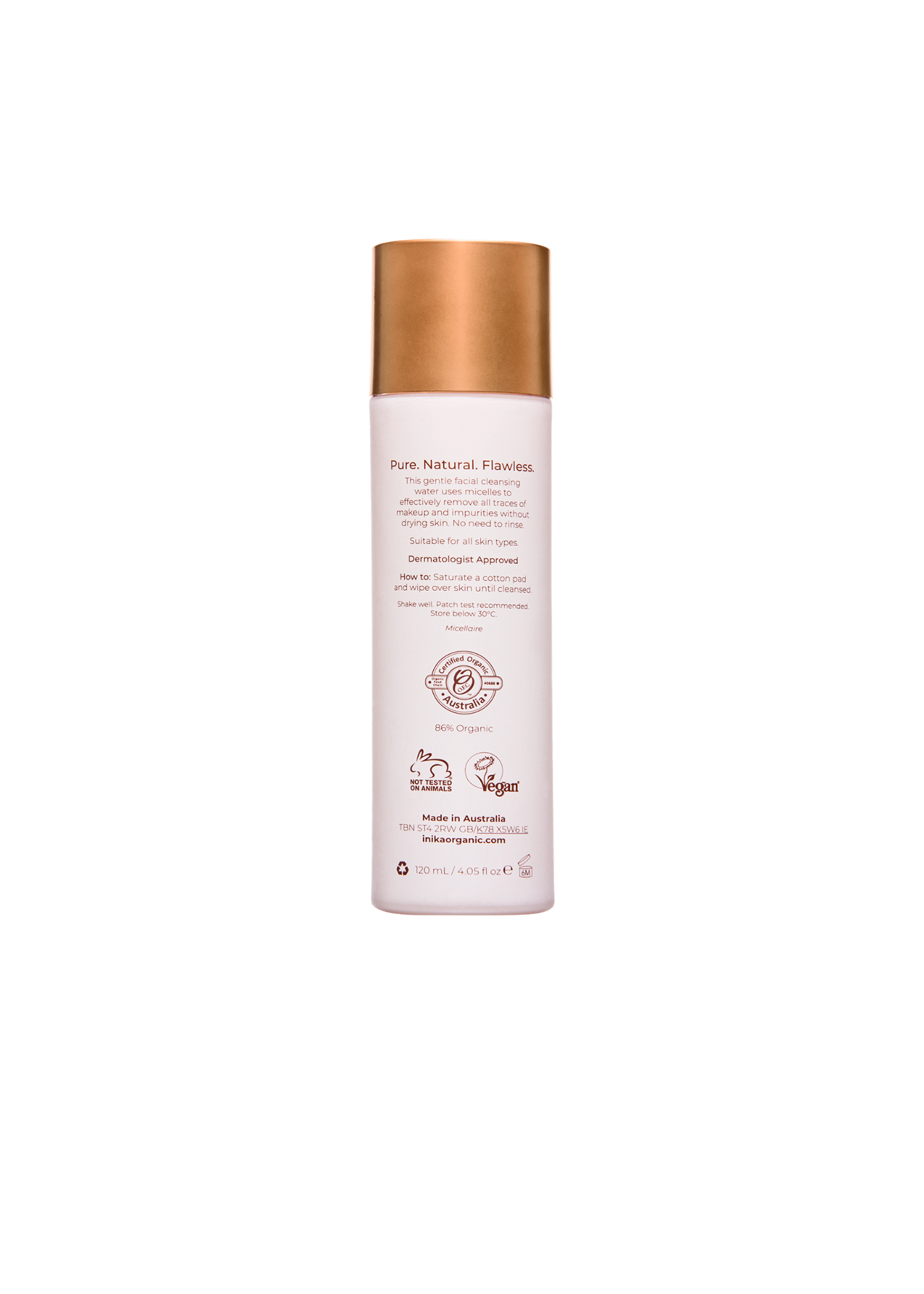 INIKA  Organic Phyto-Active Rosewater Micellar