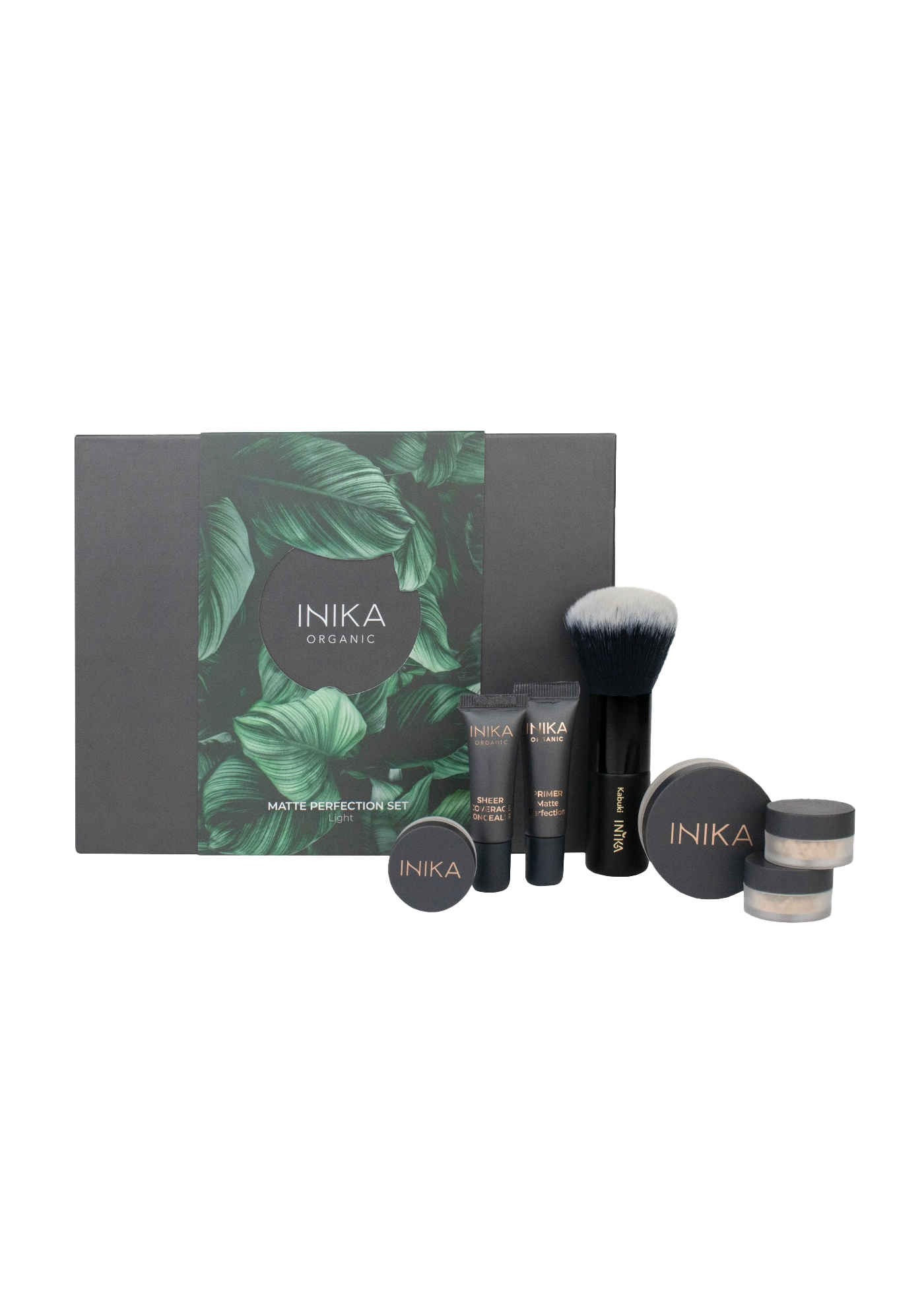 INIKA Organic Matte Perfection Makeup Set