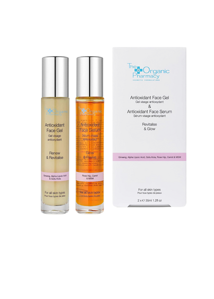 Antioxidant Face Gel & Face Serum Duo