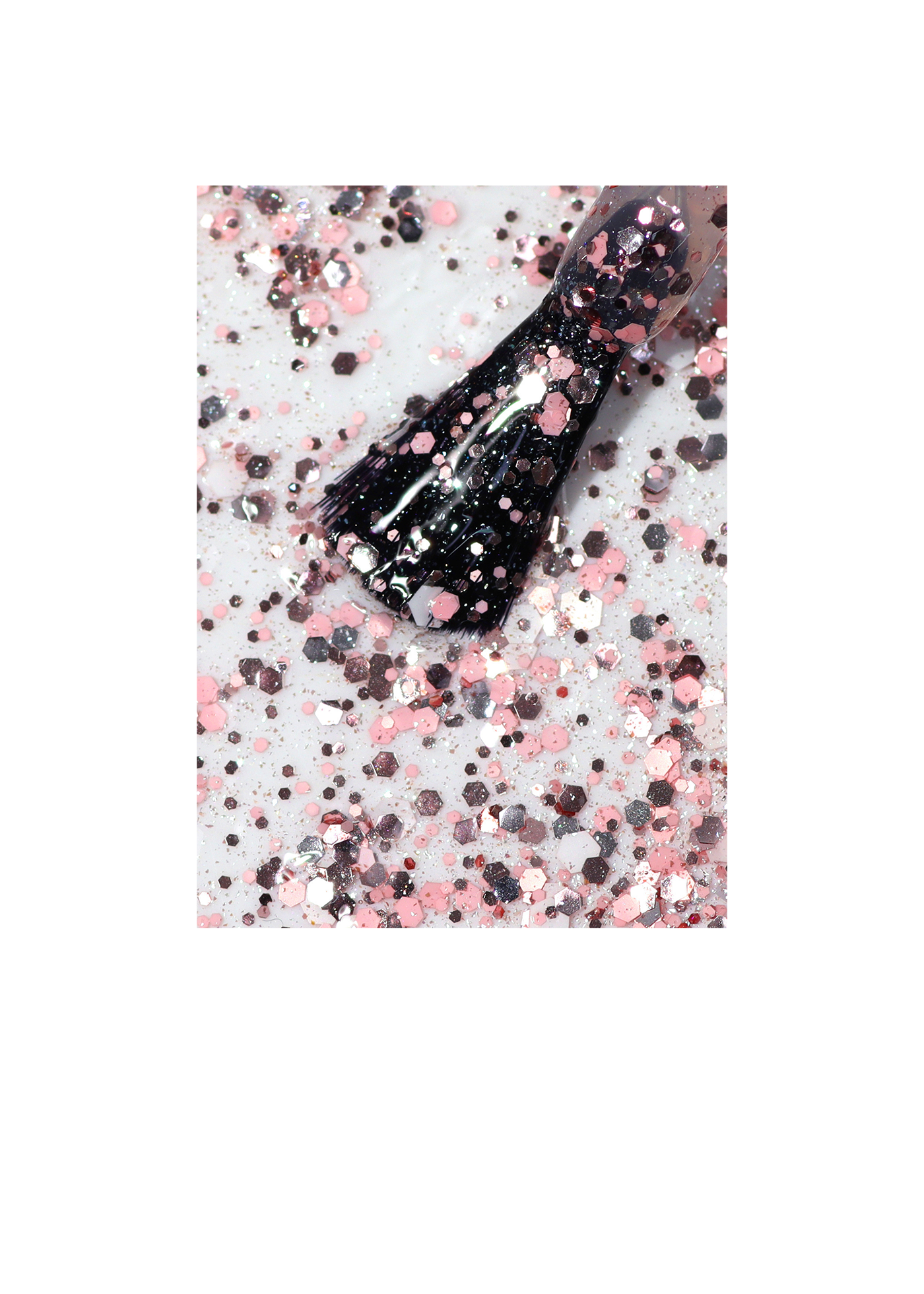 Kur - Snowglobe Confetti Topper