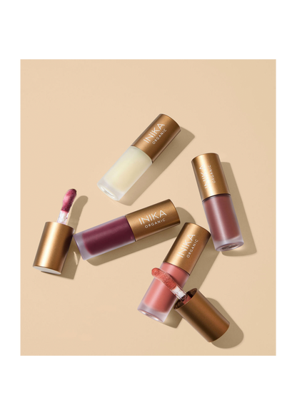 INIKA Organic Tinted Lip Oil - Collagen + Squalene