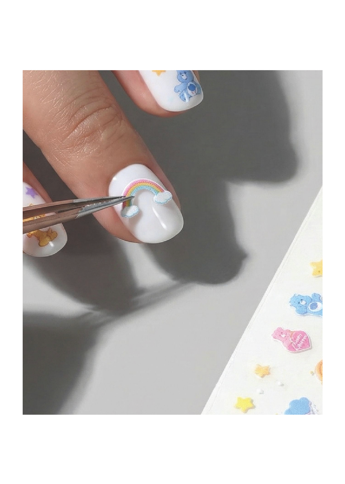 Care Bears Nail Decals