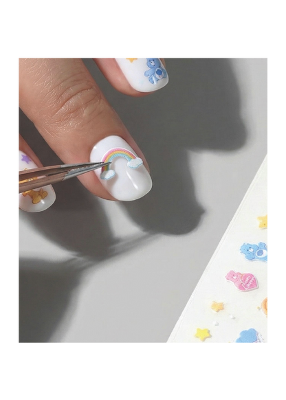 Care Bears Nail Decals